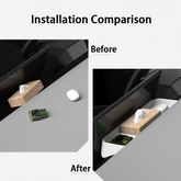 Konzola s silikonovým centrem za úložiště obrazovky pro cybertruck